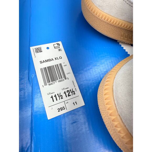 adidas Originals Samba‎ XLG Mens Size 11.5 Royal Blue White Gum Sneakers IE9182 main image 9